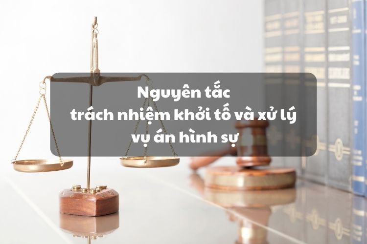 Nguyên tắc trách nhiệm khởi tố và xử lý vụ án hình sự