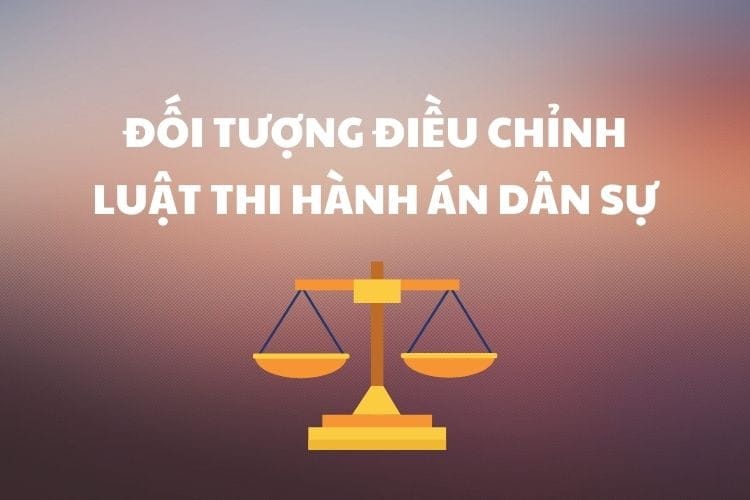 Đối tượng điều chỉnh của luật thi hành án dân sự Việt Nam