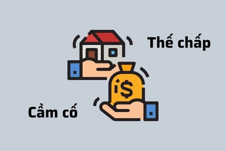 So sánh (phân biệt) giữa cầm cố và thế chấp 1 so sanh phan biet giua cam co va the chap