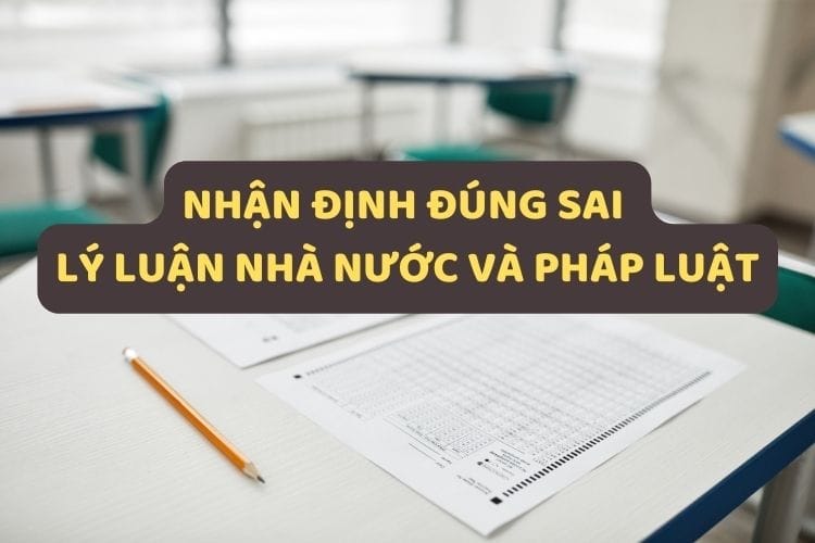 Câu hỏi nhận định đúng sai lý luận nhà nước và pháp luật 1 cau hoi nhan dinh dung sai ly luan nha nuoc va phap luat