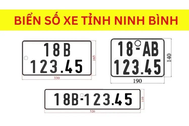 Biển số xe 18 là ở đâu, tỉnh nào? 1 Ký hiệu biển số xe 18 là của tỉnh Ninh Bình