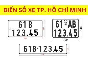 Ký hiệu biển số xe 61 là của thành phố Hồ Chí Minh