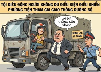 Tội điều động người không đủ điều kiện điều khiển phương tiện tham gia giao thông đường bộ 1 Tội điều động người không đủ điều kiện điều khiển phương tiện tham gia giao thông đường bộ