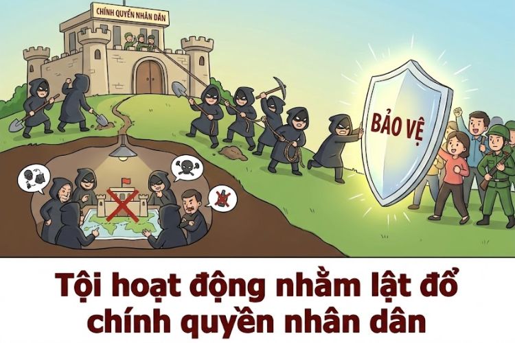 Tội hoạt động nhằm lật đổ chính quyền nhân dân 1 Tội hoạt động nhằm lật đổ chính quyền nhân dân