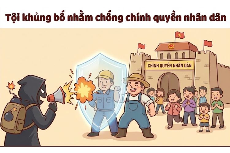 Tội khủng bố nhằm chống chính quyền nhân dân 1 Tội khủng bố nhằm chống chính quyền nhân dân