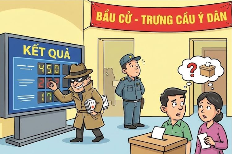 Tội làm sai lệch kết quả bầu cử, kết quả trưng cầu ý dân