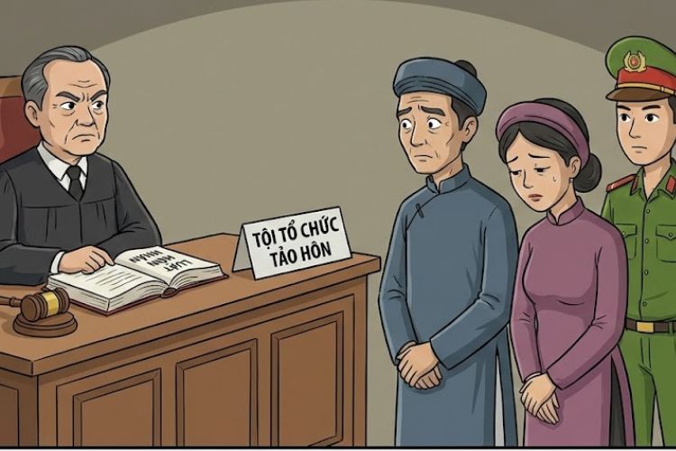 Tội tổ chức tảo hôn theo Bộ luật Hình sự 2015