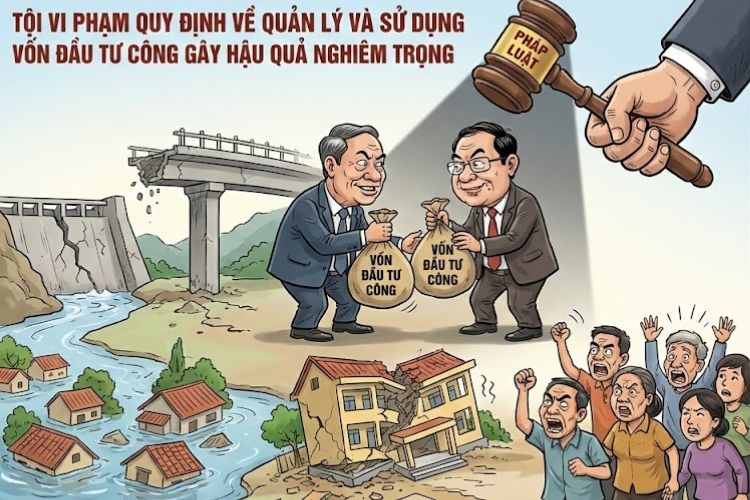 Tội vi phạm quy định về quản lý và sử dụng vốn đầu tư công gây hậu quả nghiêm trọng