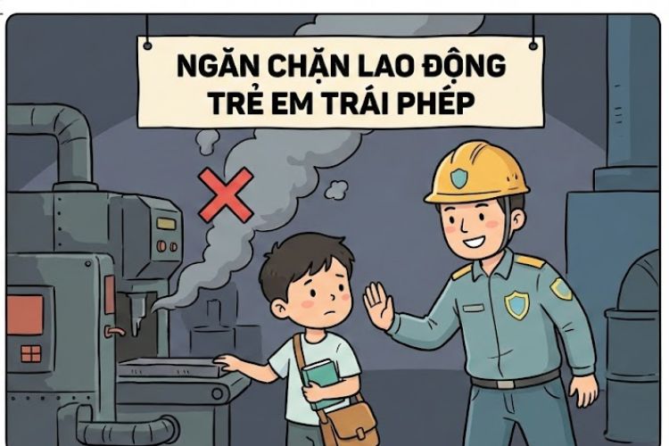 Tội vi phạm quy định về sử dụng người lao động dưới 16 tuổi