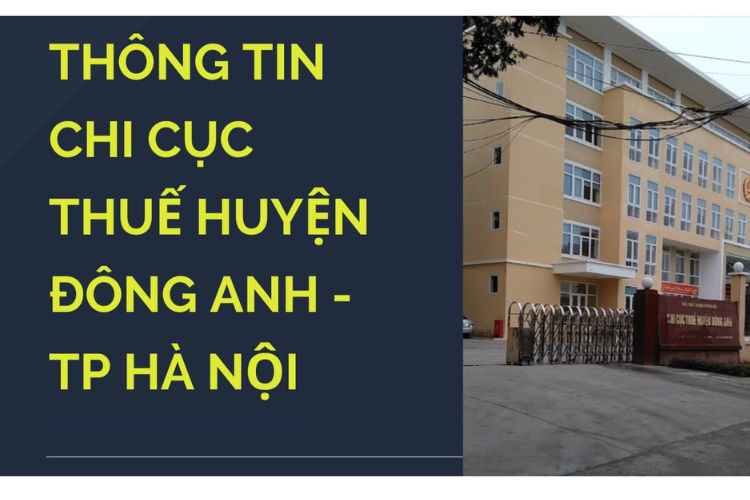 Danh bạ điện thoại Chi Cục thuế Huyện Đông Anh