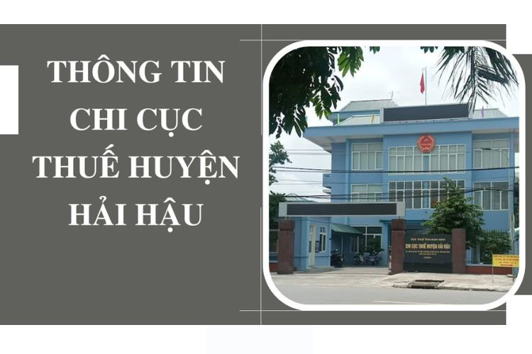 Danh bạ điện thoại Chi cục thuế Huyện Hải Hậu