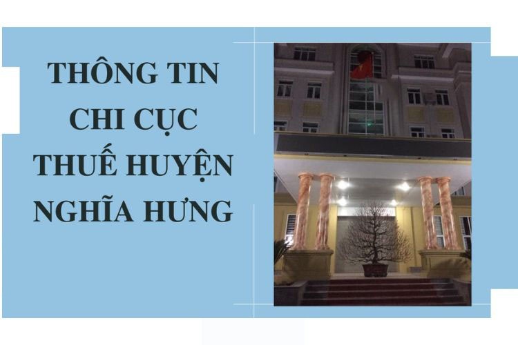 Danh bạ điện thoại Chi cục thuế huyện Nghĩa Hưng