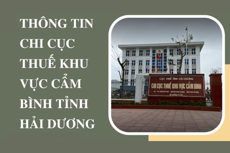 Danh bạ điện thoại Chi cục thuế khu vực Cẩm Bình