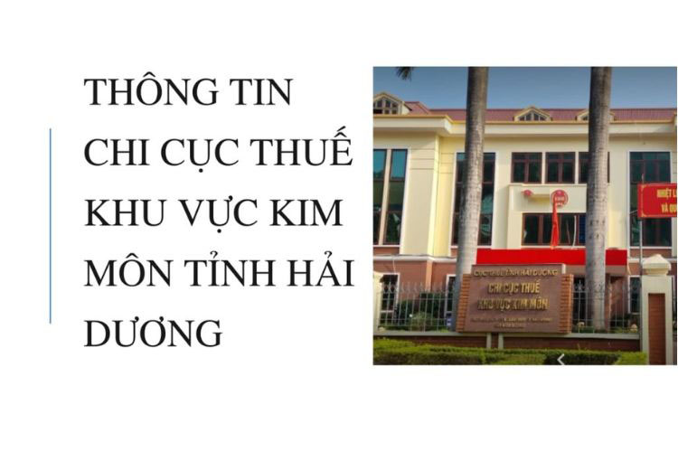 Danh bạ điện thoại Chi cục thuế Khu vực Kim Môn
