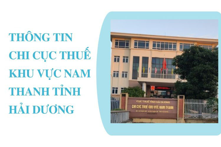 Danh bạ điện thoại Chi cục thuế khu vực Nam Thanh