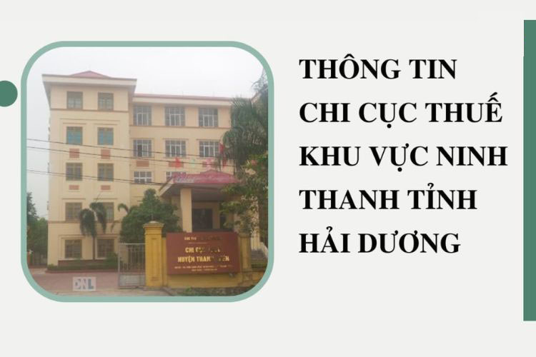 Danh bạ điện thoại Chi cục thuế khu vực Ninh Thanh