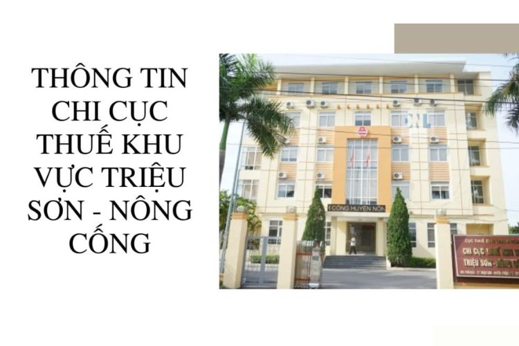 Danh bạ điện thoại Chi cục thuế khu vực Triệu Sơn – Nông Cống