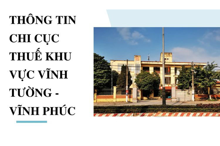 Danh bạ điện thoại Chi cục thuế Khu Vực Vĩnh Tường