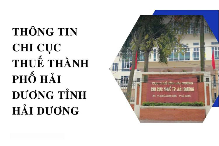 Danh bạ điện thoại Chi cục thuế Thành Phố Hải Dương