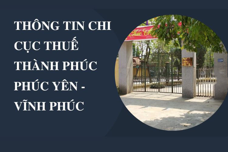 Danh bạ điện thoại chi cục thuế Thành phố Phúc Yên