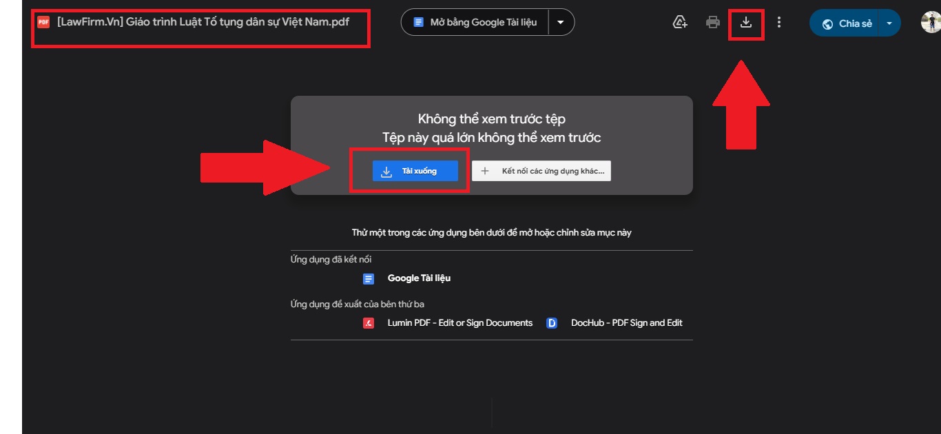 Hướng dẫn download tài liệu trên website LawFirm.Vn 4 4