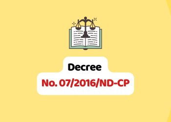 Decree No. 07/2016/ND-CP dated January 25, 2016, detailed regulations on establishment of representative offices or branches of foreign traders in Vietnam under Laws on Commerce