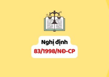 Nghị định 83/1998/NĐ-CP về việc đăng ký hộ tịch