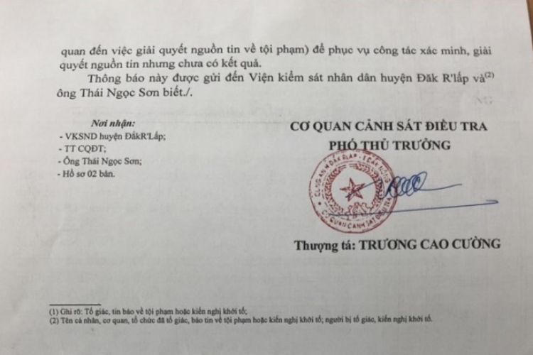 Tạm đình chỉ việc giải quyết tố giác, tin báo về tội phạm, kiến nghị khởi tố