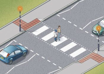 Vạch 7.3: Vạch đi bộ qua đường