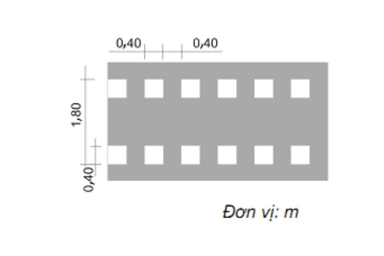 Vạch 7.4: Vạch xe đạp qua đường