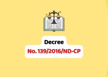 Decree No. 139/2016/ND-CP regulation on licensing fees