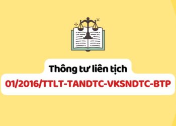 Thông tư liên tịch 01/2016/TTLT-TANDTC-VKSNDTC-BTP hướng dẫn thi hành quy định của Luật hôn nhân và gia đình