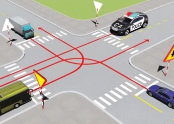 Thứ tự các xe đi như thế nào là đúng quy tắc giao thông?