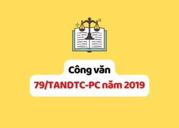 Công văn 79/TANDTC-PC năm 2019 thông báo kết quả giải đáp trực tuyến 64/TANDTC-PC