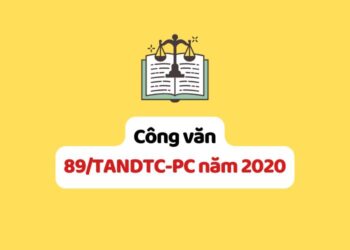 Công văn 89/TANDTC-PC năm 2020 về thông báo kết quả giải đáp trực tuyến một số vướng mắc trong xét xử