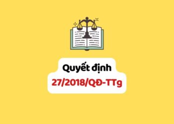 Quyết định 27/2018/QĐ-TTg về Hệ thống ngành kinh tế Việt Nam