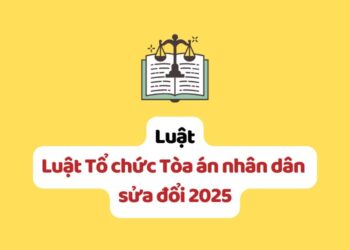 Luật Tổ chức Tòa án nhân dân sửa đổi 2025