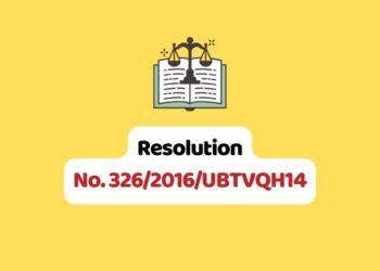 Resolution No. 326/2016/UBTVQH14 on court costs and fees and remission, collection, payment, management and use thereof 1 Resolution No. 326/2016/UBTVQH14 on court costs and fees and remission, collection, payment, management and use thereof
