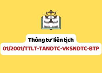 Thông tư liên tịch 01/2001/TTLT-TANDTC-VKSNDTC-BTP hướng dẫn Nghị quyết 35/2000/QH10 về việc thi hành Luật Hôn nhân và gia đình