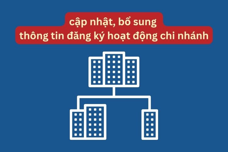 Thủ tục cập nhật, bổ sung thông tin đăng ký hoạt động chi nhánh 1 Thủ tục cập nhật, bổ sung thông tin đăng ký hoạt động chi nhánh
