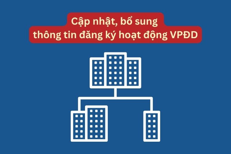 Thủ tục cập nhật, bổ sung thông tin đăng ký hoạt động văn phòng đại diện 1 Thủ tục cập nhật, bổ sung thông tin đăng ký hoạt động văn phòng đại diện