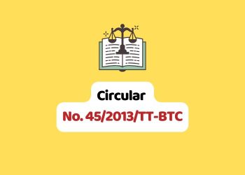 Circular No. 45/2013/TT-BTC of April 25, 2013, guiding regulation on management, use and depreciation of fixed assets 1 Circular No. 45/2013/TT-BTC of April 25, 2013, guiding regulation on management, use and depreciation of fixed assets