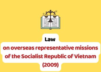 Law on overseas representative missions of the Socialist Republic of Vietnam (2009)