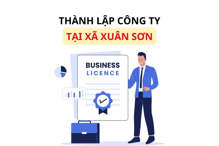 Thành lập công ty tại xã Xuân Sơn, TP. Hồ Chí Minh
