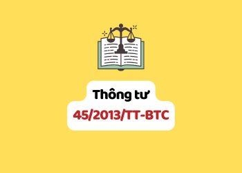 Thông tư 45/2013/TT-BTC hướng dẫn chế độ quản lý, sử dụng và trích khấu hao tài sản cố định