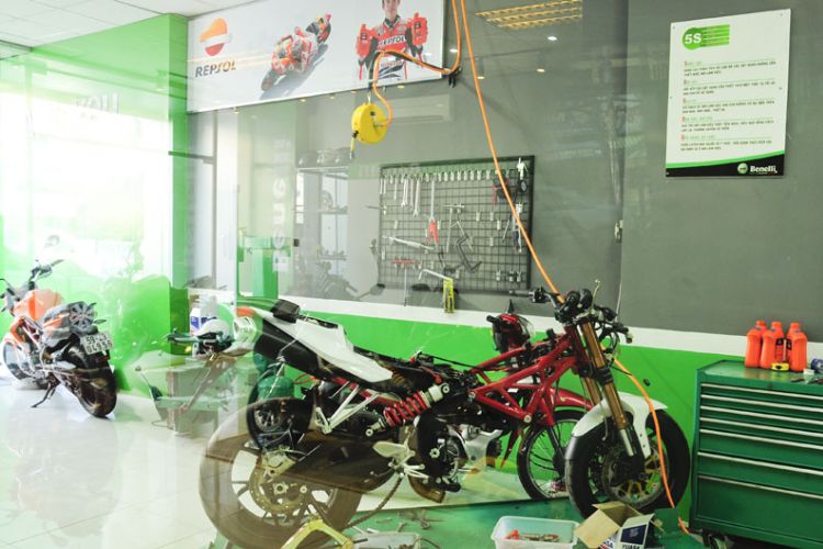 Mã ngành 9532 Sửa chữa, bảo dưỡng mô tô, xe máy