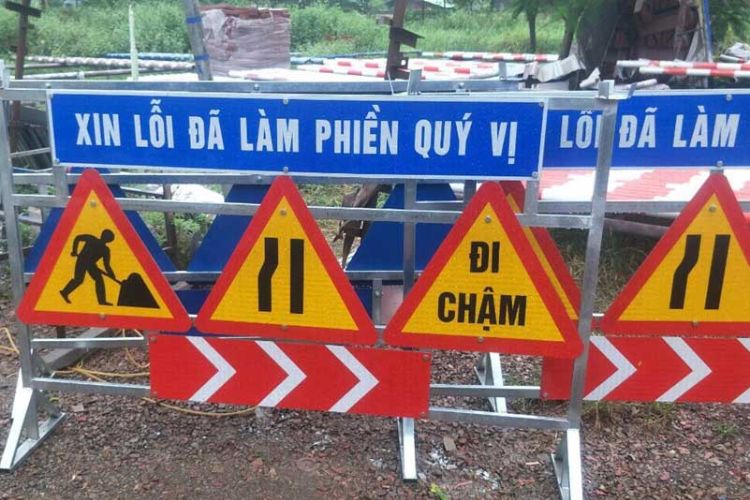 Biển báo hiệu tạm thời: Những điều cần biết
