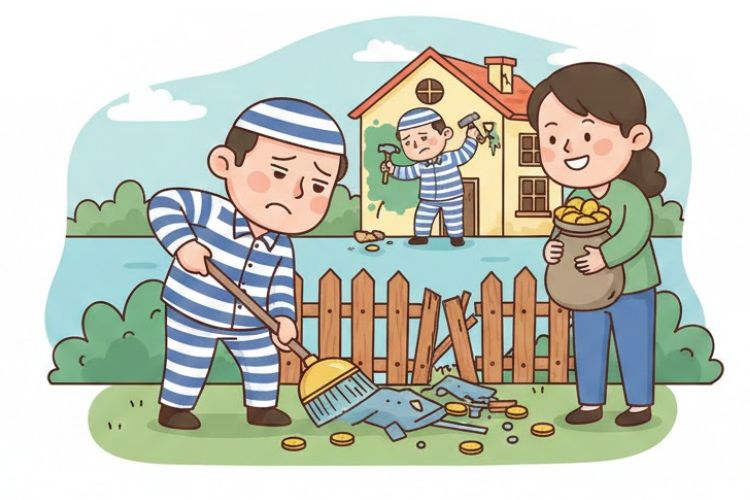 Người phạm tội tự nguyện sửa chữa, bồi thường thiệt hại hoặc khắc phục hậu quả 1 Người phạm tội tự nguyện sửa chữa, bồi thường thiệt hại hoặc khắc phục hậu quả