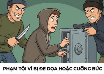 What is committing a crime because of being threatened or coerced by others 4 What is committing a crime because of being threatened or coerced by others