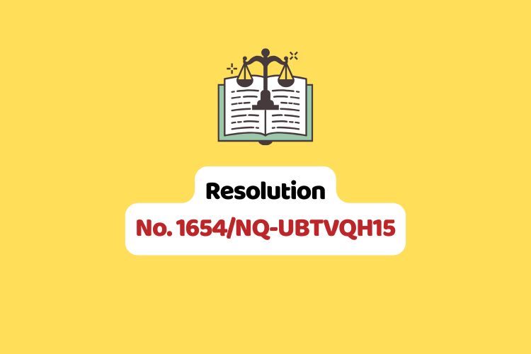 Resolution No. 1654/NQ-UBTVQH15 on arrangement of commune-level administrative divisions of An Giang province in 2025 Resolution No. 1654/NQ-UBTVQH15 on arrangement of commune-level administrative divisions of An Giang province in 2025